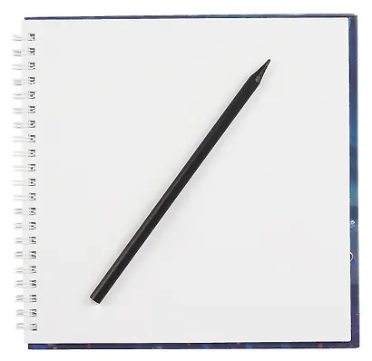 Скетчбук 195*195 40л "Поэзия" белый офсет, 140г/м2, тв.обложка, евроспираль - фото 3