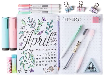 Текстовыделители 4 цвета "Newtone Pastel", Hatber - фото 5