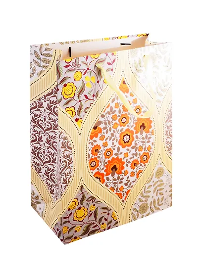 Пакет А3 31*42*12 "Узор" жен., бум.мат.ламинат - фото 1