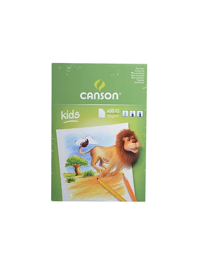 Альбом для детского творчества 30л А5 склейка, 90г/м2, Canson - фото 1