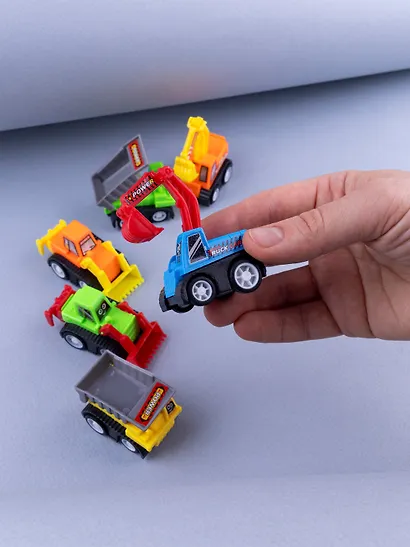 Набор инерционных машин строительных (6шт) (15-02328-3988-6А) - фото 12