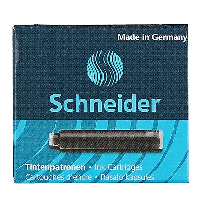 Картриджи для перьевой ручки SCHNEIDER, черный, 6 штук - фото 1
