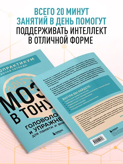 Мозг в тонусе. Головоломки и упражнения для памяти и внимания - фото 7