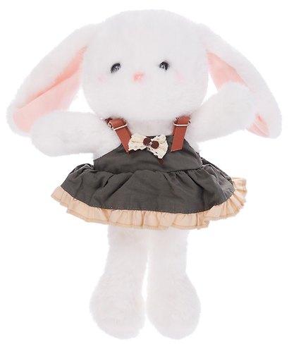 Мягкая игрушка Кролик в сарафане (белый) (22см) (12-81223-202604_18) - фото 5
