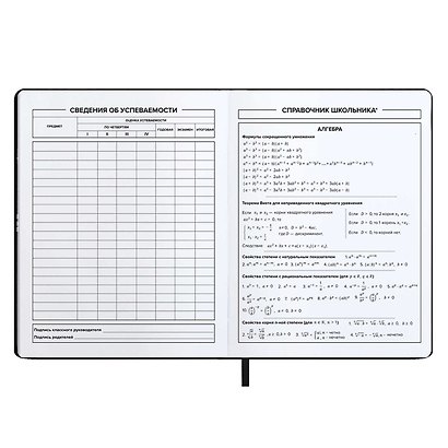 Дневник школьный «Лейкер софт-тач чёрный», Феникс+ - фото 8