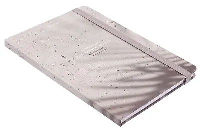 Книга для записей А5 96л кл. "Тени" тв.обложка, резинка - фото 2