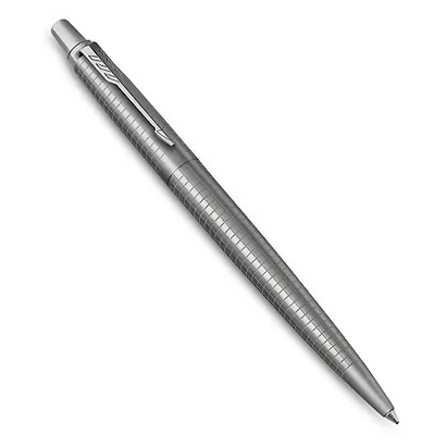 Ручка шариковая "Jotter 70th Stainless Steel CT" синяя, Parker - фото 3