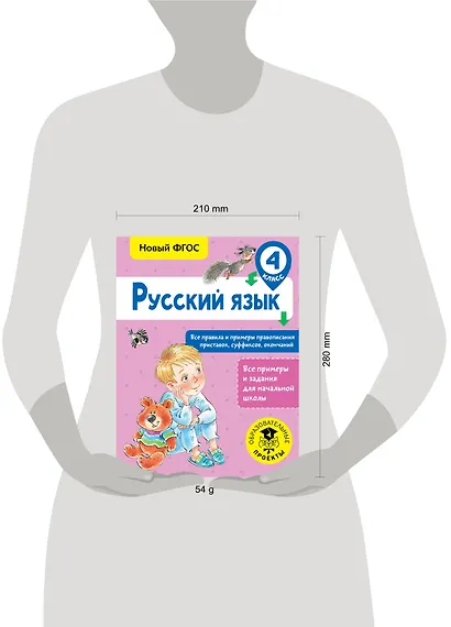 Русский язык. Все правила и примеры правописания приставок, суффиксов, окончаний. 4 класс - фото 3