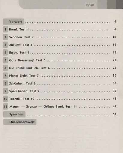Лытаева. Немецкий язык. Второй иностранный язык. Контрольные задания. 9 класс - фото 2