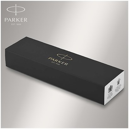 Ручка подарочная шариковая синяя, Urban Twist Black CT, Parker - фото 5