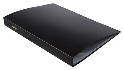 Папка 40 файлов А4 "Line" черная, Schiller - фото 4