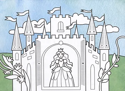 3D-раскраска-аппликация. Для девочек - фото 5