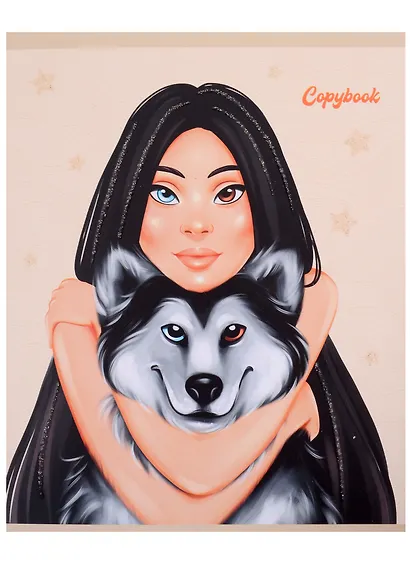 Тетрадь в клетку Listoff, "Лучшие друзья", 48 листов, в ассортименте - фото 3