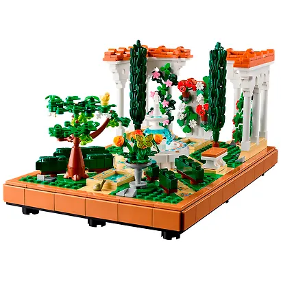 10359 Конструктор LEGO Icons Сад с фонтаном, 1302 деталей, возраст 18+ - фото 8