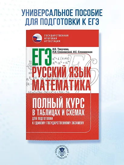 ЕГЭ. Русский язык и математика. Полный курс в таблицах и схемах для подготовки к ЕГЭ - фото 3