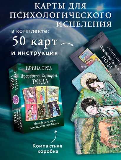 Проработка Сценариев Рода. Метафорические ассоциативные карты - фото 4
