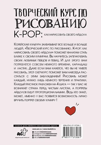 Творческий курс по рисованию. K-pop: как нарисовать своего айдола - фото 2