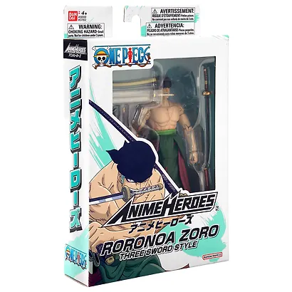 Экшн-фигурка Bandai Ван Пис Зоро Трехмечевой стиль (17см) (67778) - фото 12