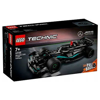 LEGO Technic: Гоночная машина Mercedes-AMG F1 W14 E Performance Pull-Back, 240 деталей (42165) - фото 2