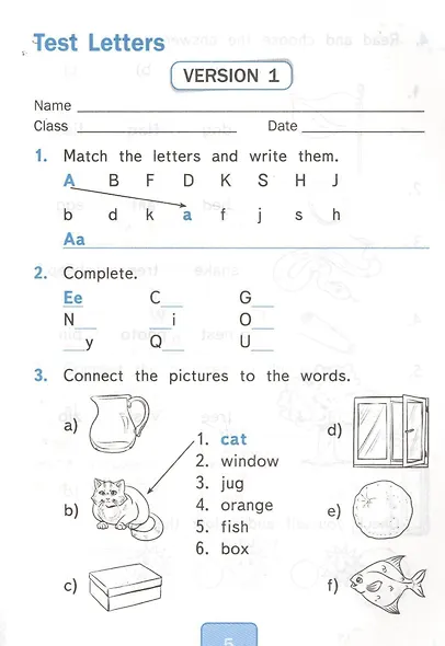Тесты по английскому языку. 2 класс. К учебнику Н.И. Быковой и др. Spotlight "Английский язык. 2 класс" (М.: Express Publishing: Просвещение) - фото 2