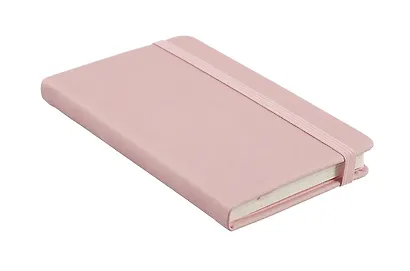 Записная книжка А6- 96л лин. "JOY BOOK. Розовая вуаль" 7БЦ, иск.кожа, тонир.форзац, тонир.блок, скругл.углы, сшит.блок, ляссе, резинка, карман на задн.форзаце - фото 3