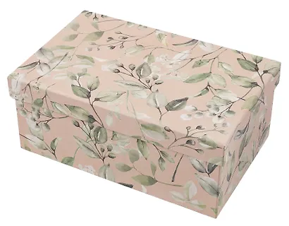 Коробка подарочная "Листья" 19,5*12,5*8 - фото 3