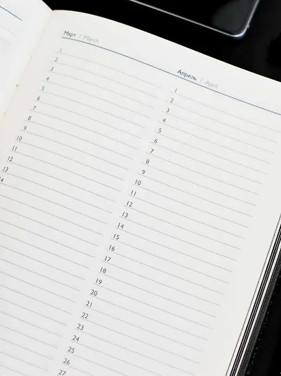 Ежедневник недат. А5+ 160л 175*245 "Аллигатор" черный, кожзам, тв.переплет, обл.поролон, блинтовое тиснение, офсет, ляссе, подар.упаковка - фото 12