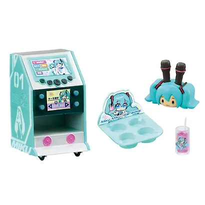 Набор миниатюр Re-ment Хацуне Мику HATSUNE MIKU Karaoke, в ассортименте (69611) - фото 10