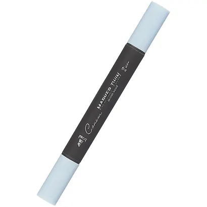 Маркер художественный "Сонет" васильковый, двухсторон., тонк. и широк.долото, Сонет - фото 1