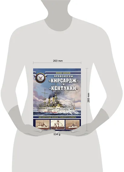 Броненосцы «Кирсадж» и «Кентукки». Двухярусные башни главного калибра - фото 2