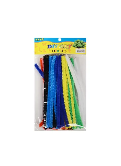 Пушистая проволока (10цветов) (15см) (50шт/пакет) (11-24266-L2) - фото 1