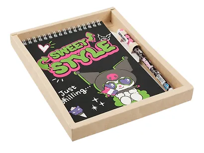 Блокнот Kuromi-2 с ручкой шариковой, А5, 60 листов - фото 2