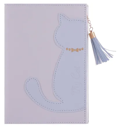 Книга для записей А5 80л кл. "Котики" PU обл., карман, ассорти, Yoi - фото 4