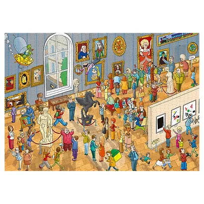 Пазл "ФРЕЯ" Премиальная коллекция "День в музее", 2000 элементов - фото 4
