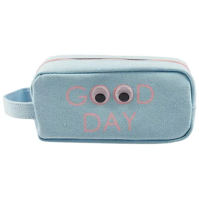 Сумочка на молнии Слоганы с бегающими глазками (19,5х10) (ПВХ бокс) - фото 4