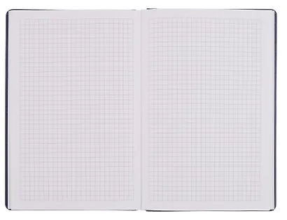 Алфавитная книга А5, 104 листа, синяя, кожзам - фото 5