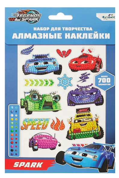 Алмазные наклейки "Легенды Спарка" - фото 1