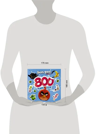 Angry Birds 800 наклеек - фото 3