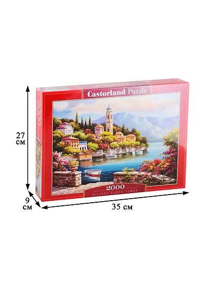 Пазл Часовая башня Castorland 2000 элементов C-200696 - фото 2