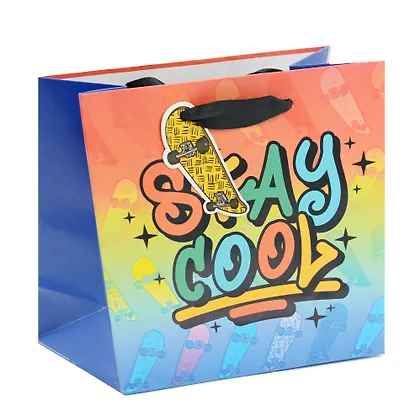 Пакет А5 20*20*10 "Stay cool" дет., бум.мат.ламинат - фото 1