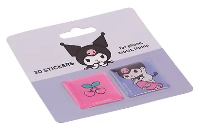 3D стикеры Sanrio Скейт и Вишня (2 шт) - фото 2