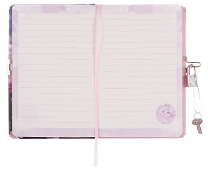 Книга для записей 112л лин. "Милые котики" 19*12,5см, на замочке, ассорти - фото 7