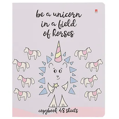 Тетрадь в клетку Альт, "Ёжик-романтик", 48 листов, в ассортименте - фото 6