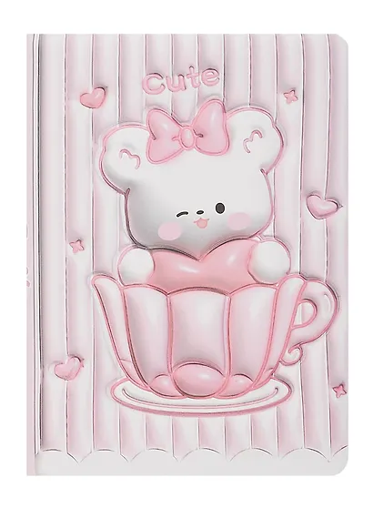 Записная книжка А6 96 листов, "Sweet Kawaii 3D", в ассортименте - фото 12