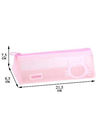 Пенал-косметичка "Cat" ПВХ, ассорти - фото 5