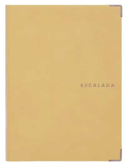 Ежедневник недат. А6+ 160л "Анро" желтый, кожзам, интегр.переплет, тисн.фольгой, металл.уголки, закругл.углы, офсет, справ.мат-лы, ляссе, инд.уп - фото 1