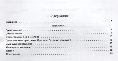 Русский язык. 3 класс. Тетрадь для контрольных работ. Вариант 2 - фото 2