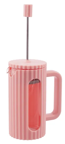 Френч-пресс розовый (350мл) (S8111031) - фото 3