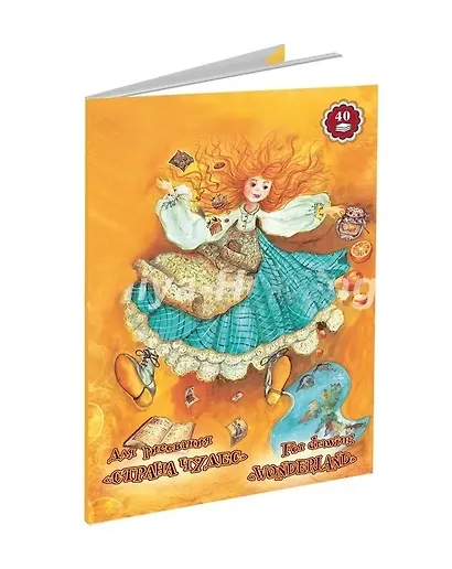 Папка для рисования А5 40 листов "Страна чудес" 120г/м2 - фото 1