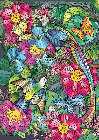 Пазл Арт-терапия "В раю", 1000 элементов - фото 3